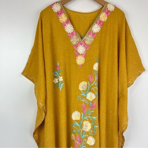Vintage 70’s African Style Cotton Kaftan. One size. - Picture 11 of 15